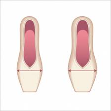 Size And Width Russian Pointe