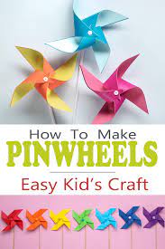 easy paper windmill craft craving
