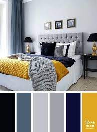 Navy Blue Yellow And Grey Bedroom Best