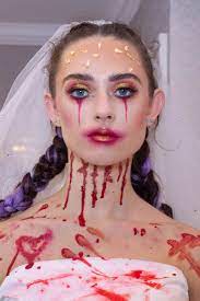 watch zombie bride halloween makeup