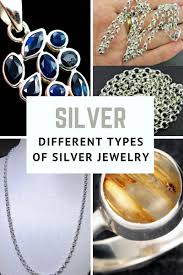 Different Types Of Silver Jewelry Jewelry Auctioned
