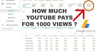 Chopy Techies How Much Money Do Youtubers Get Paid Per 1000 Views  gambar png