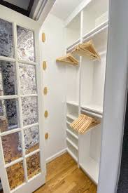 Then we hang the door. Diy Ikea Closets In Our Master Using Billy Bookcases Bless Er House