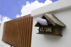how to install a wall mounted mailbox