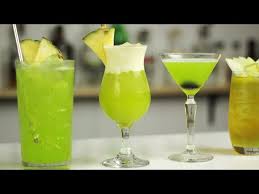 midori tails green melon drinks