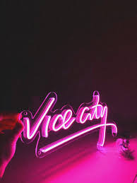 vice cityled neon sign custom neon neon
