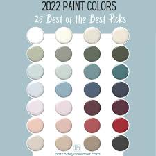 2022 paint color trends best of the