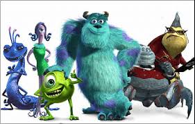 the characters from monsters inc