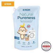 Nước giặt đồ sơ sinh hữu cơ ( organic ) K-Mom Hàn Quốc (túi 1300ml)