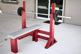 how to build a diy workout bench press
