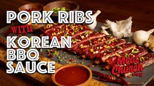 pork ribs with korean bbq sauce you