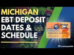 michigan ebt deposit dates payment