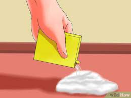 how to clean vomit out of carpet with