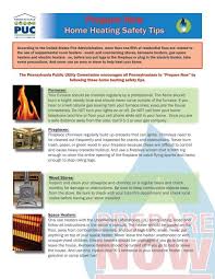 Home Heating Safety Tips Pennsylvania
