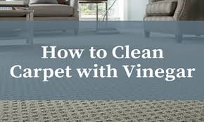 how to clean your carpet with vinegar