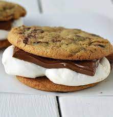 chocolate chip cookie s mores modern