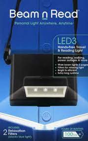 beam n read led 3 hands free travel and