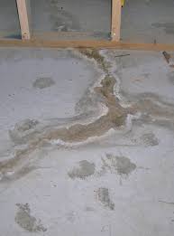 basement floor wall repair
