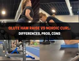 glute ham raise vs nordic curl