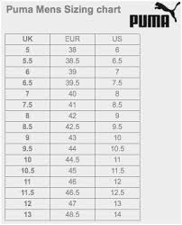 Puma Childrens Size Chart Uk Best Picture Of Chart