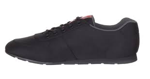 Prada Mens Black Nylon Tech 4e3245 Low Top Sneakers Shoes