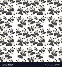 seamless cute panda wallpaper royalty