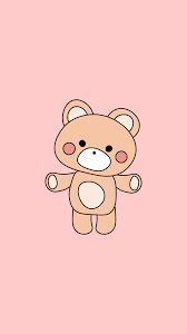 cute teddy bear still phone wallpaper