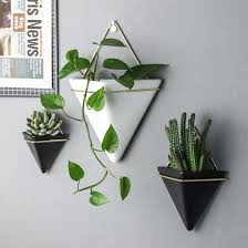 Triangle Geometric White Modern Ceramic