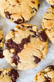 eggless chocolate chip cookies with