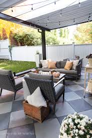 Outdoor Entertaining Area For Fall