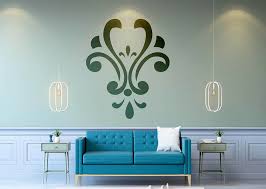 Paisley Pattern Wall Stencil