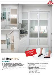 Sliding Door 4 Frame Laminated Glass