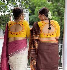 66 saree blouse designs match it up