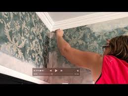 how to paint over wallpaper yes you