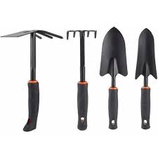 Plastic Garden Shovel Rake Tool Set