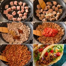 ground turkey tacos recipe cooking cly