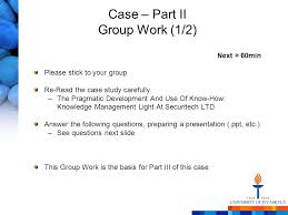 a case study of knowledge management implementation for information  consulting company
