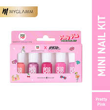myglamm popxo nykaa mini nail kit