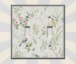 Stone Wall Birds Switch Plate Covers