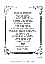 Faith, hope, and love, and the greatest of these is love. 1 Corinthians 13 Coloring Pages Free Bible Coloring Pages Kidadl