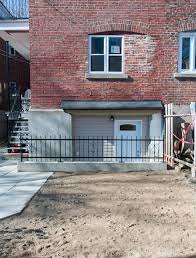 Exterior Concrete Basement Entrance