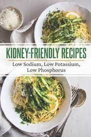 kidney friendly recipes low sodium