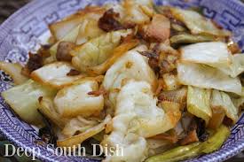 southern style fried cabbage