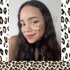 maquillaje inspirado en leopardo
