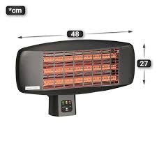 Xavier Wall Mounted Electric Heater