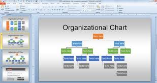 Free Org Chart Powerpoint Template Good Resume Examples