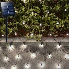 solar outdoor net lights 5 9ft x