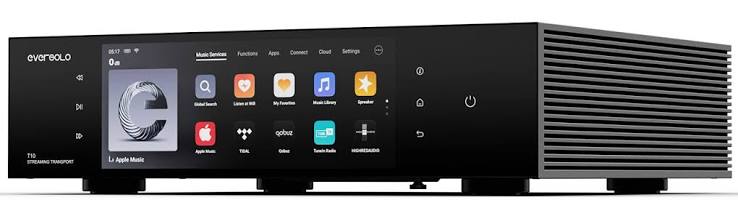 Eversolo T10 Streaming Transport Audio, CD players & Transports, Digital Media Players, Streamers - EQ Audio Video