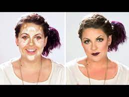 transformed through makeup contouring
