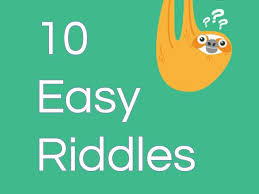 10 easy riddles riddles com